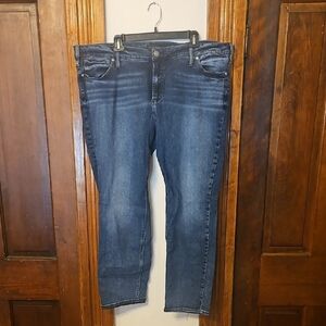 Silver Jeans Women's Straight Leg Jeans - Dark Blue